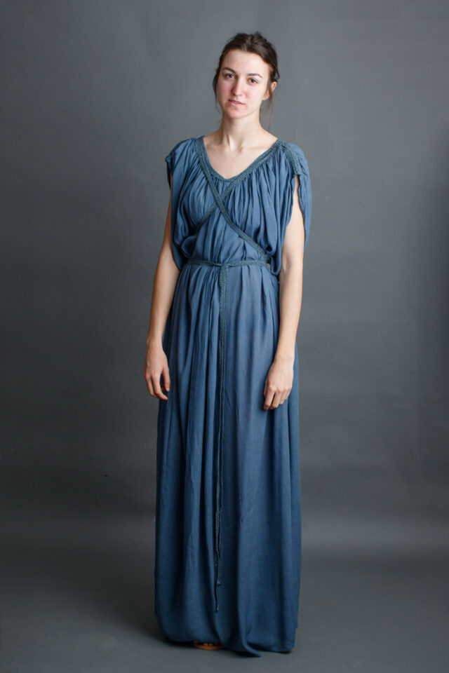 Vestimentas romana y griega para mujer. Disfraz